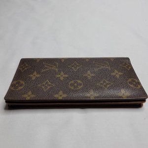 Louis Vuitton Brown Monogram Long Wallet